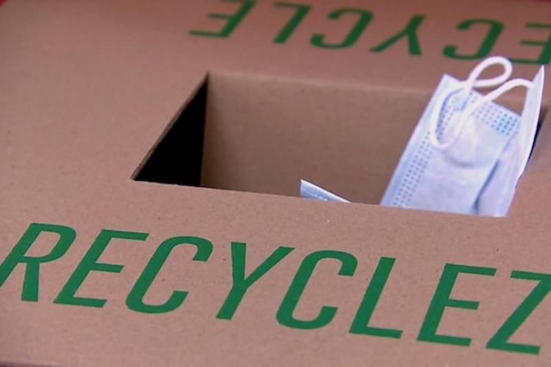 Boites de recyclage masques a usage unique pour votre entreprise a Montpellier