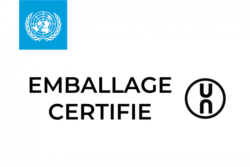 Emballage déchets chimiques et toxiques certifié transport de marchandises dangereuses par route