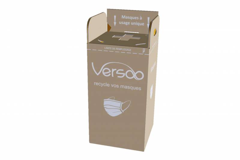 Recyclage des masques à usage unique à Montpellier